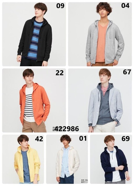 Áo chống nắng nam AIRism Uniqlo Nhật