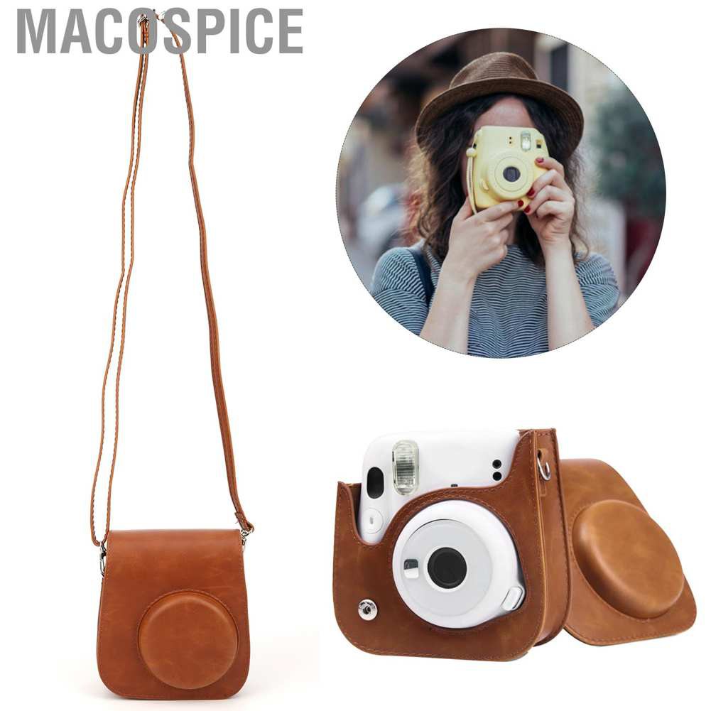 Túi da pu đựng máy ảnh Fujifilm Instax Mini 11/ 9/ 8