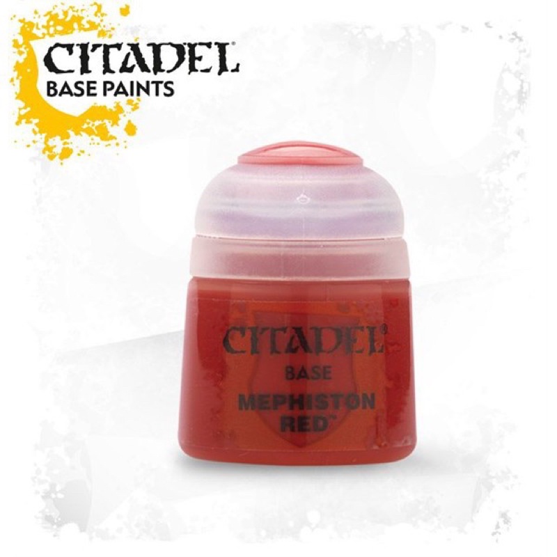 Sơn Màu Citadel Base: MEPHISTON RED