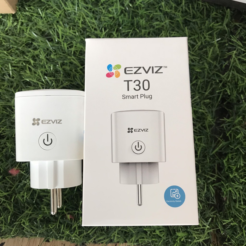 Ổ Cắm Thông Minh Wifi EZVIZ T30 Chính Hãng Điều Khiển Thiết Bị Bằng Giong Nói - Ổ Cắm Wifi EZVIZ BẢO HÀNH 24 TH