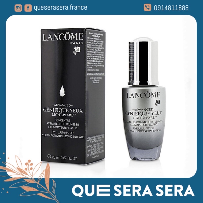 Serum mắt Lancome Genifique Yeux Unbox chiết xuất ngọc trai làm sáng, chống lão hoá vùng da mắt