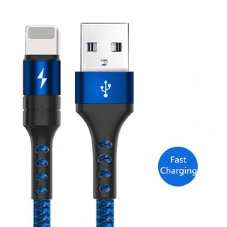 Pdd x3a data cable for iphone fast charge 1m charging cable