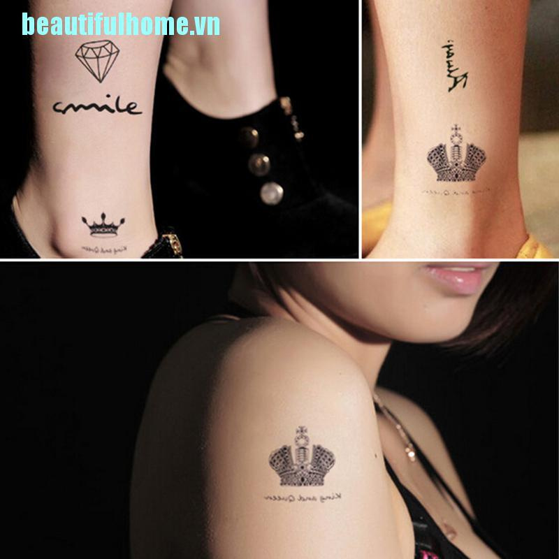 (Hàng Mới Về) Hình Xăm Đen Sành Điệu