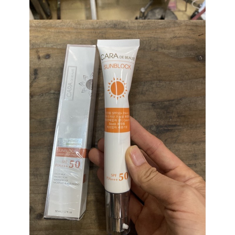kem chống nắng CARA SPF 50 PA+++