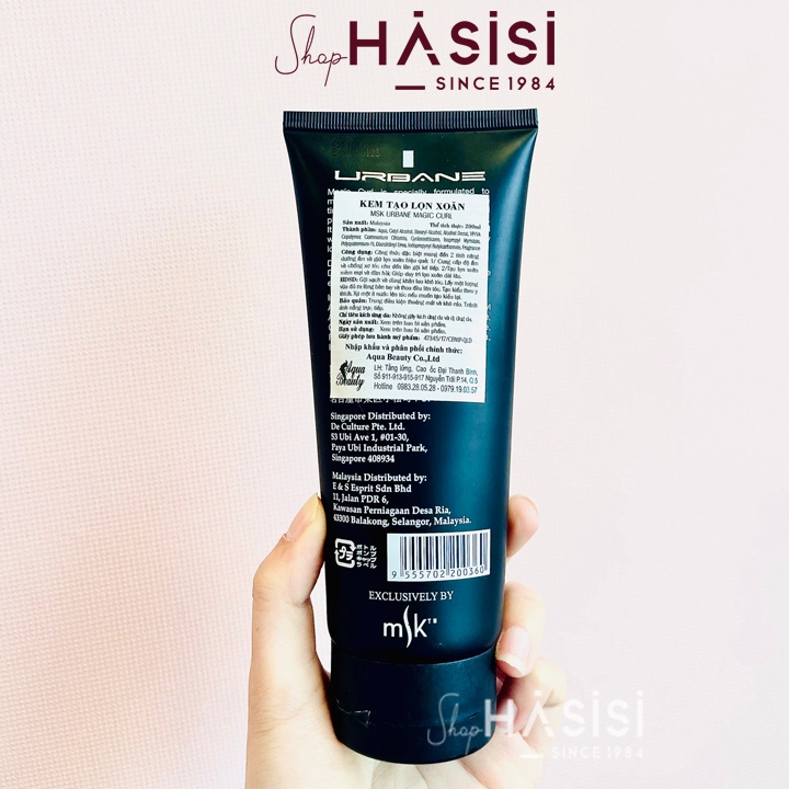 Kem Tạo Lọn Xoăn MSK URBANE - Magic Curl 200ml