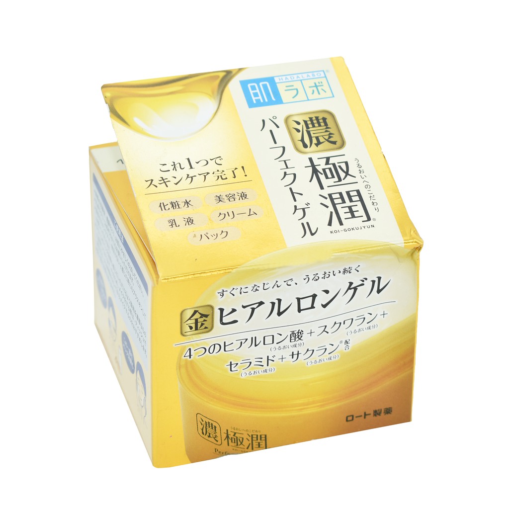 Kem dưỡng ẩm Hada Labo Gokujyun Perfect Gel Màu Vàng