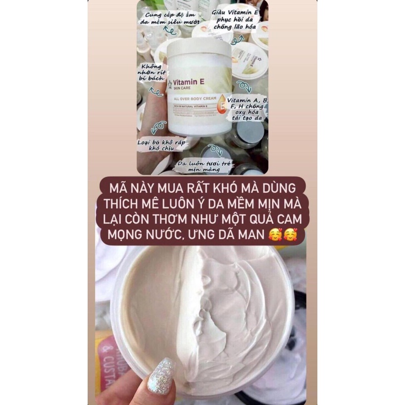 KEM DƯỠNG THỂ SUPERDRUG VITAMIN E SKIN CARE BODY CREAM 475G - 11329