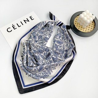 Khăn lụa hoạ tiết paisley cổ điển unisex