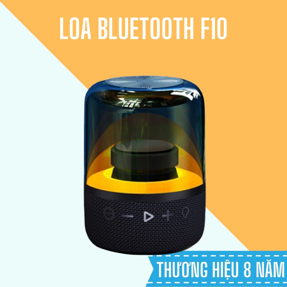 Loa bluetooth nhiều màu sắc F10, Trang trí siêu đẹp, Bảo hành 1 đổi 1