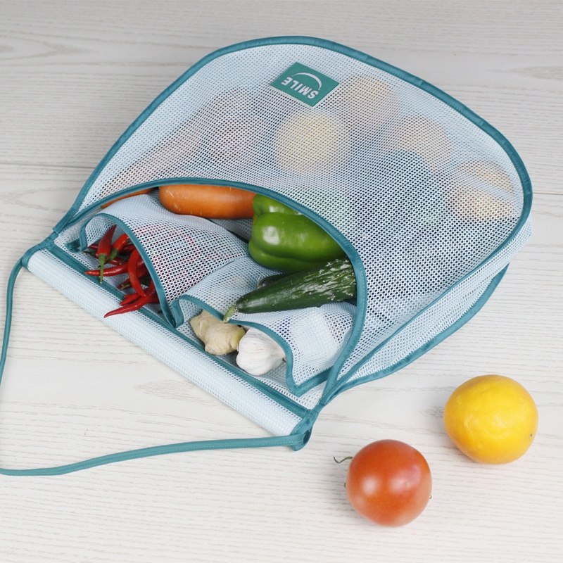 Túi Lưới Đựng Rau Củ Quả Treo Tường Tiện Lợi
