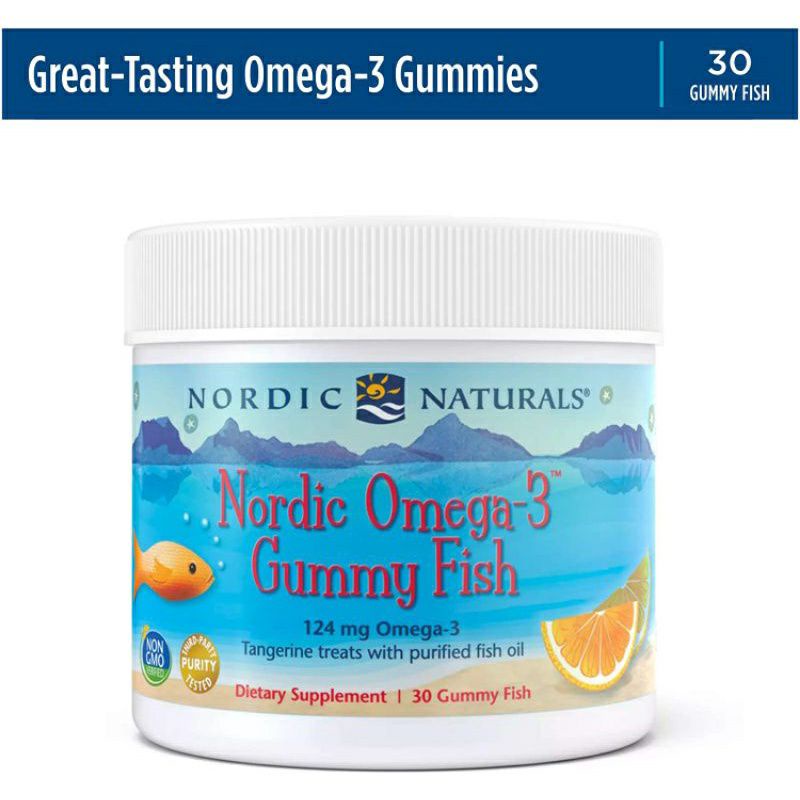 [Date 4-6/2023] Kẹo Bổ Sung Omega-3 cho bé từ 2 tuổi của Nordic Naturals