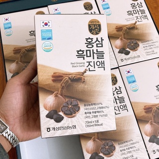 Tinh chất tỏi đen Hồng sâm Hàn Quốc