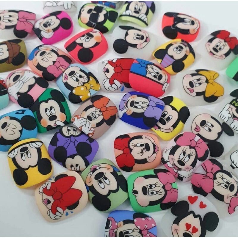 móng vỉ vẽ hoạt hình 240 móng