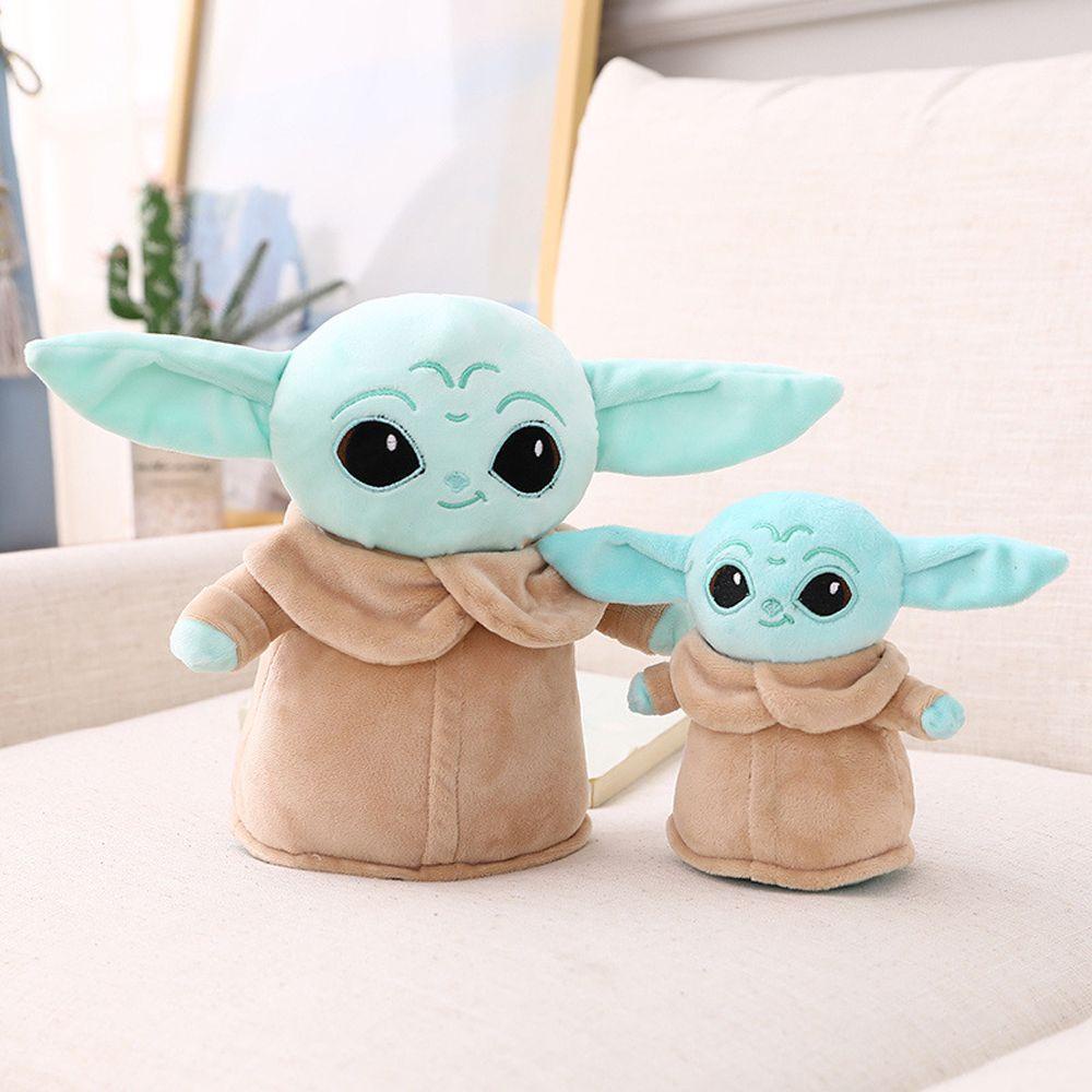 Gối Nhồi Bông Mềm Mại Hình Nhân Vật Người Ngoài Hành Tinh Mandalorian Trong Star Wars Dễ Thương Trang Trí Sinh Nhật