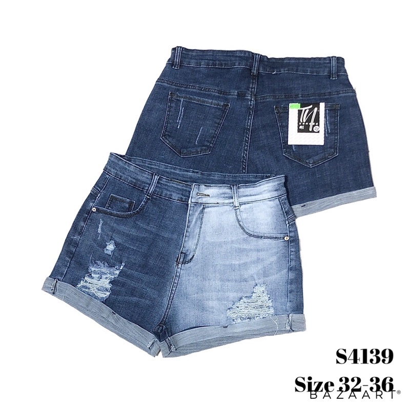 ⭐Short jean rách wat 2 màu Bigsize