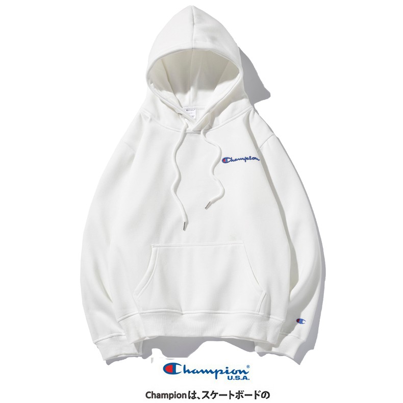 Áo Hoodie Cotton Thêu Chữ Champion Thời Trang Cho Nam Nữ | BigBuy360 - bigbuy360.vn