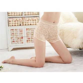 Quần đùi mặc trong váy hoa cúc, quần lót ren hoa cúc cực đẹp