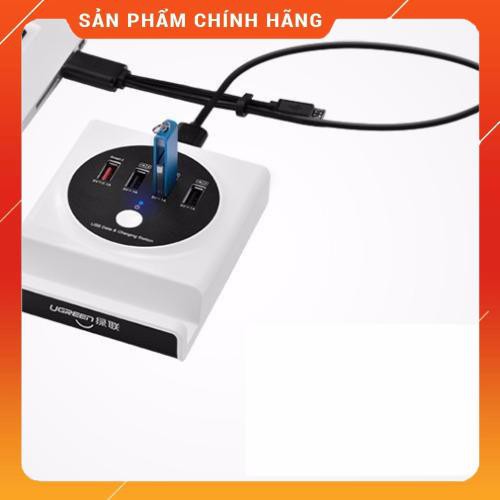 Hub USB 4 cổng kiêm sạc đa năng UGREEN 20352 dailyphukien