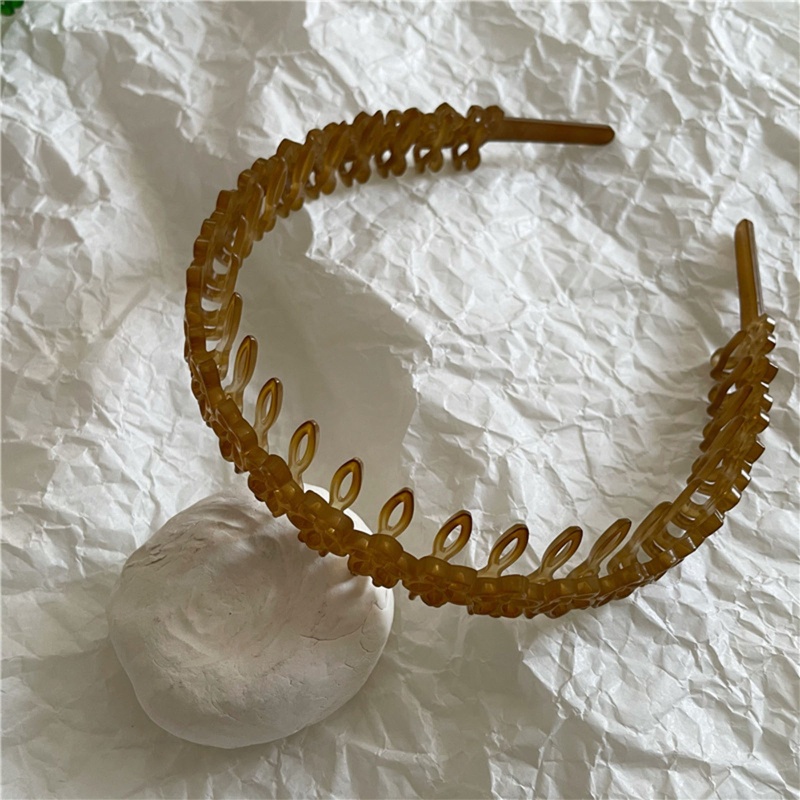 Băng Đô Cài Tóc Chống Trượt Đính Hoa Màu Sắc Xinh Xắn Cho Nữ