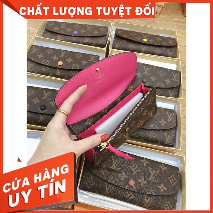 [Hàng Fullbox] Ví Dài Nữ Cầm Tay Dự Tiệc Sang Trọng Chất Da Đẹp Size 20 - Ví Cầm Tay