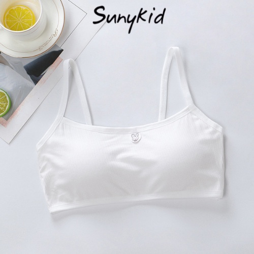 Áo bra học sinh, áo lót tuổi teen cotton tăm có đệm NG203