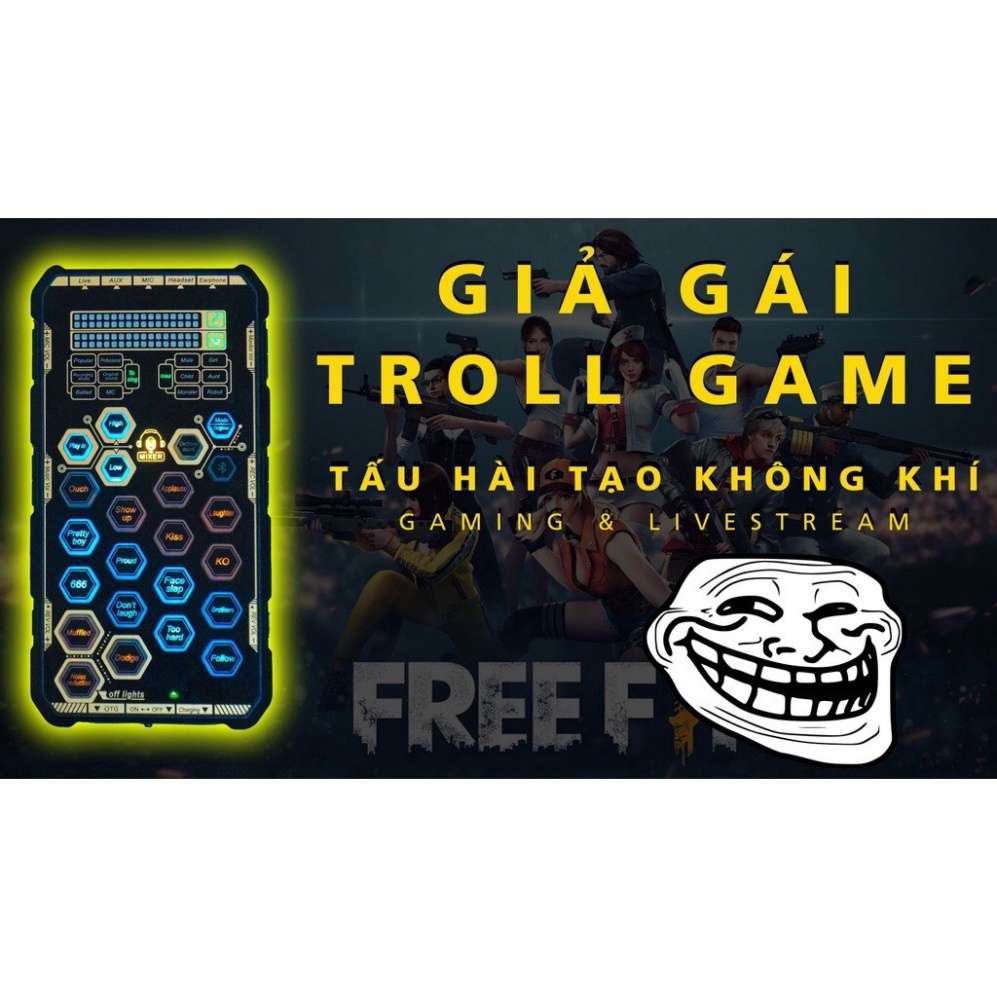 Bộ Sound Card K9 - Chơi Game, Thu Âm, Livestream, Karaoke Online, PK Đơn Giản Chỉ Cần Thêm Tai Nghe -Hỗ Trợ Autotune