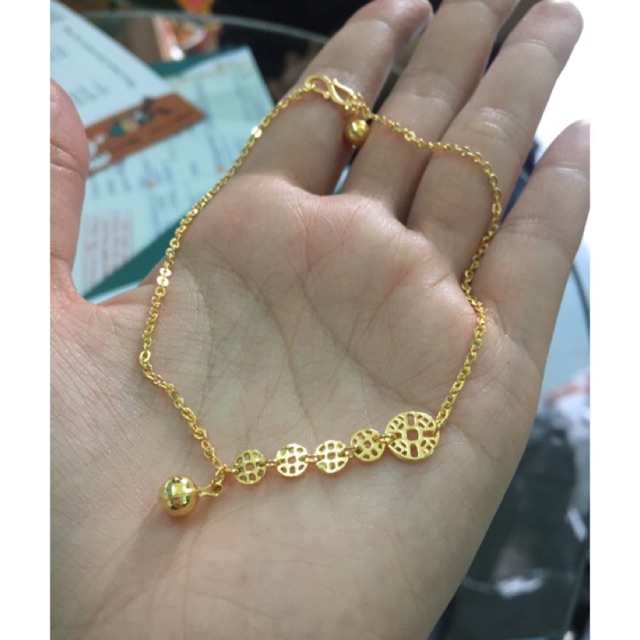 💥💥GIÁ HUỶ DIỆT LẮC CHÂN KIM TIỀN MAY MẮN