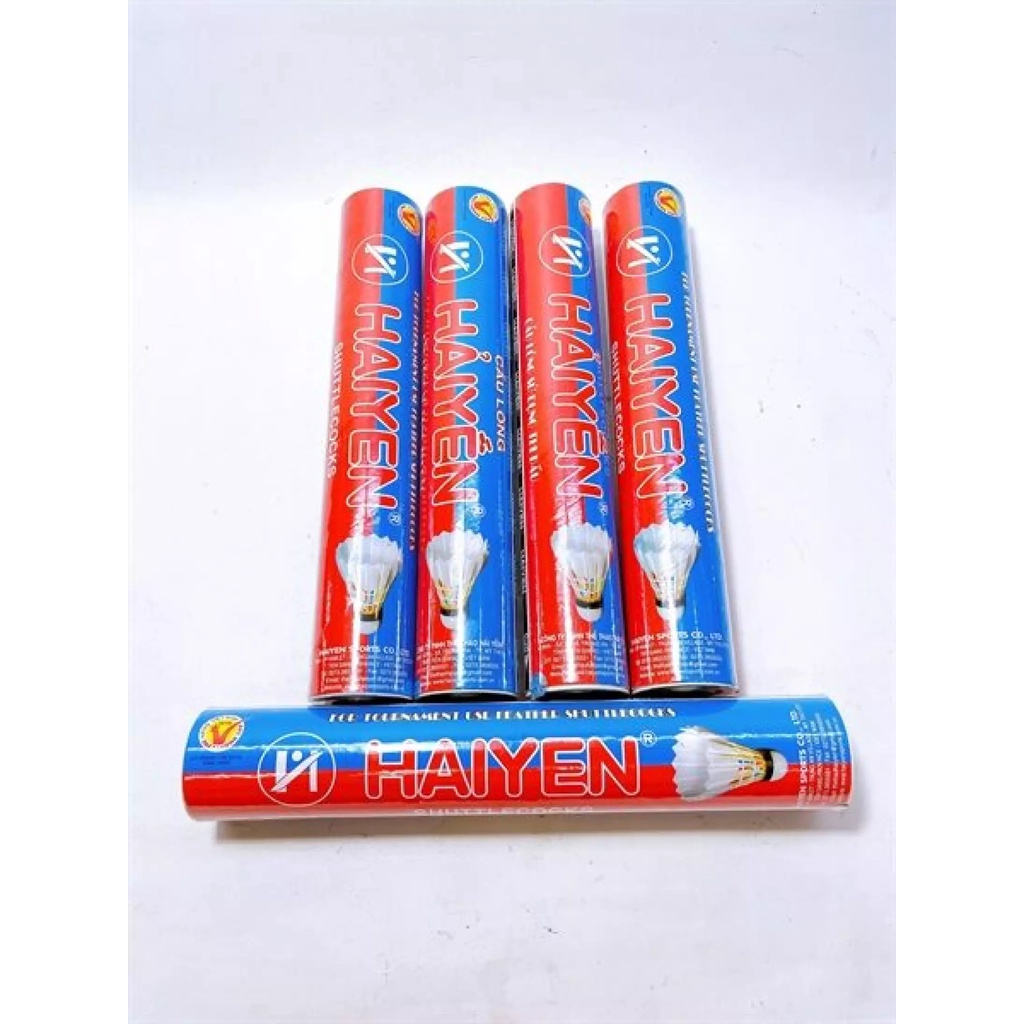 ỐNG CẦU LÔNG HẢI YẾN ĐỎ BIỂN - ỐNG 12 QUẢ BỀN DAI