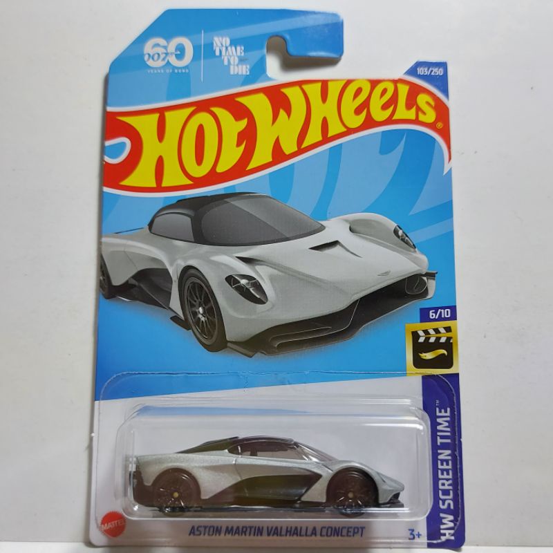 Xe mô hình Hot Wheels 1/64 Aston Martin Valhalla Concept (new)