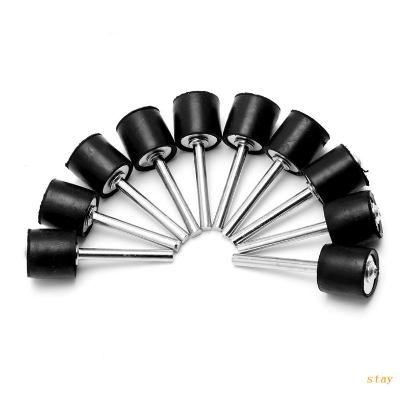 Set 10 Trục Cao Su 1 / 8 &quot;Chuyên Dụng Cho Máy Đánh Bóng Mới
