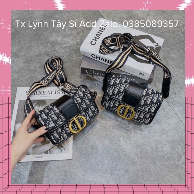 Túi CD D.i.o Đeo Chéo Nữ Dây Bản To