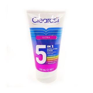 Sữa Rửa Mặt Clearasil Ultra 5 In 1 - Tuýp 150ml