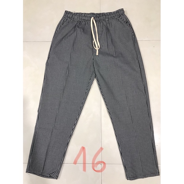 Quần thun sọc caro Baggy , quần Jogger ống suôn nam nữ . Hàng chuẩn đẹp nhiều màu ( hàng có sẵn ). | BigBuy360 - bigbuy360.vn