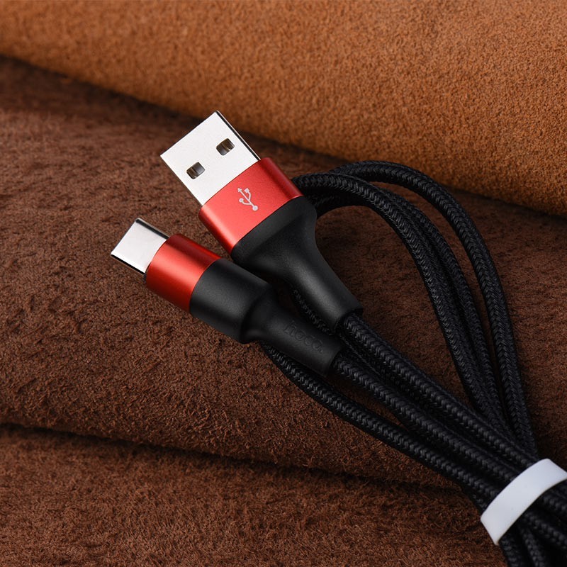 Cáp Sạc Nhanh Hoco 1 mét Chân Micro USB/Lighitng/Type C - Bảo Hành 6 tháng Chính Hãng