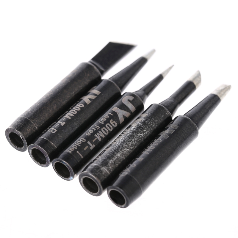 Set 5 đầu hàn đầu hàn 900M-T cho Hakko 936 SAIKE 909d 852 chất lượng cao
