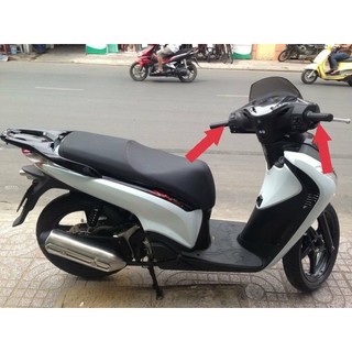 Bao tay xe máy Sapcy, SH Nhập {GIÁ HỜI} Tay nắm xe SH Italia, Spacy Honda - chất cao su mềm - thiết kế siêu đẹp - SPB-DG