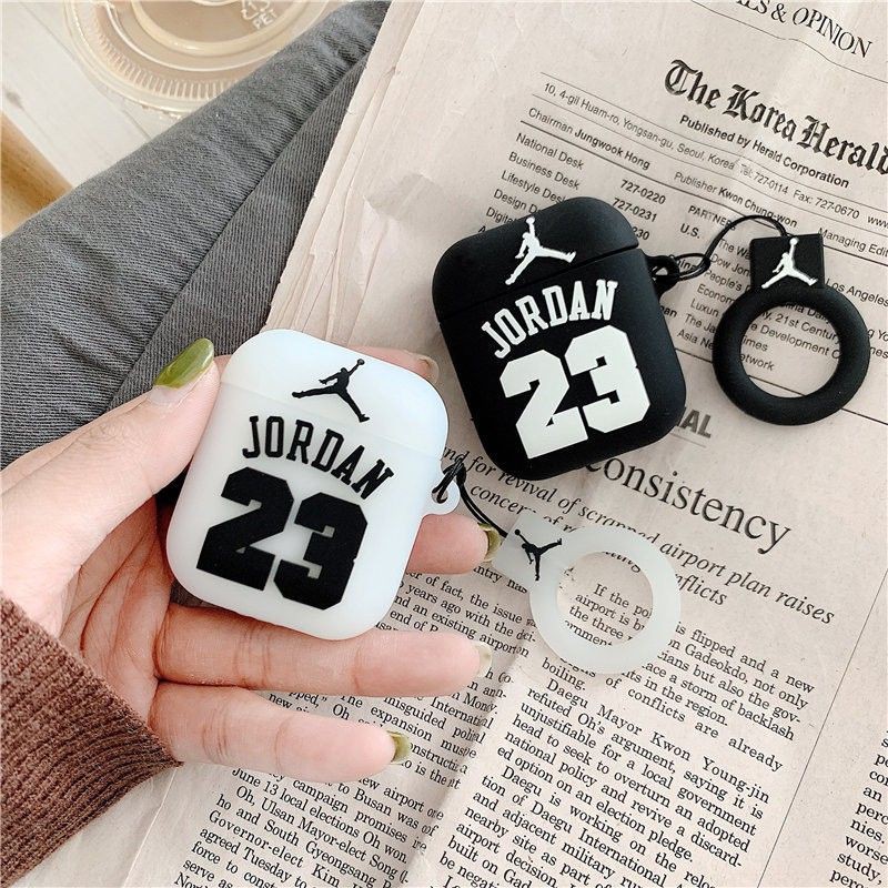Vỏ ốp case airpod / airpod pro jordan, vỏ bọc bảo vệ hộp tai nghe không dây bluetooth chống va đập