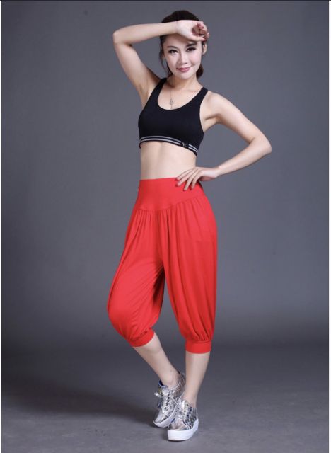 quần lỡ zumba tập gym,yoga,aerobic Alibaba nữ