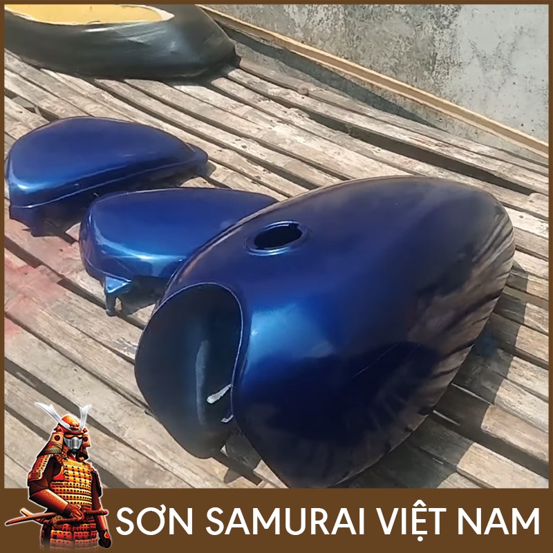 Chai sơn màu xanh da trời H222 Samurai Paint