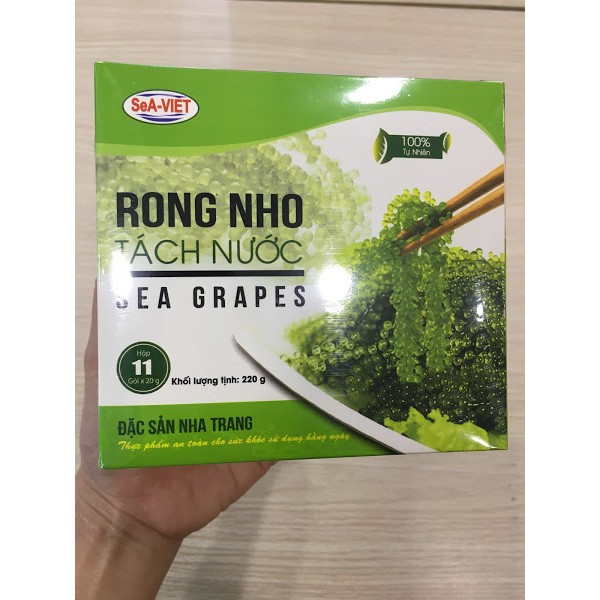10 Hộp rong nho Sea Việt - hộp 220g