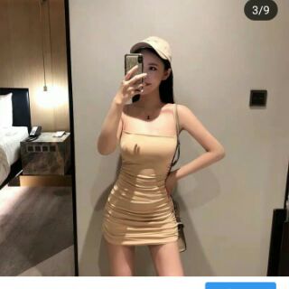 Đầm body hai dây