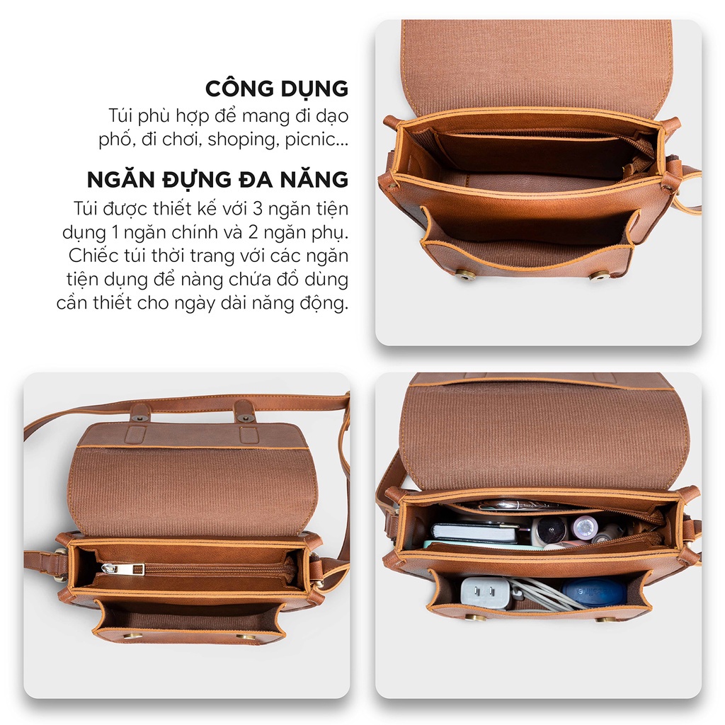 Túi đeo chéo nữ Yuumy SP YN116 nhiều màu