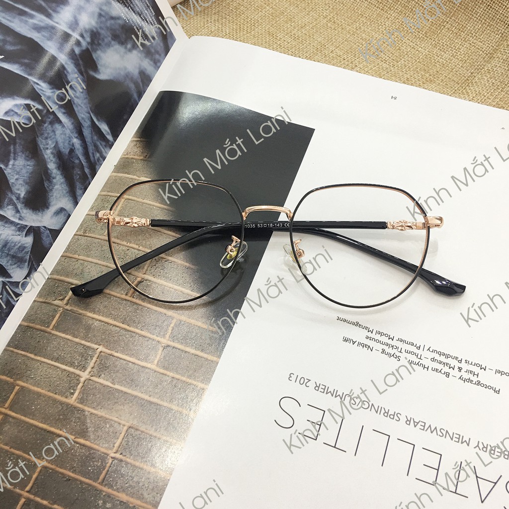 Gọng Kính Cận Kim Loại Đa Giác họa tiết nhiều màu Lani 61035 - Lắp Mắt Cận Theo Yêu Cầu | BigBuy360 - bigbuy360.vn