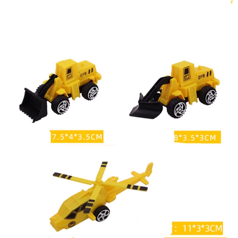 Bộ ô tô đồ chơi quán tính máy bay, xe cứu hoả, xe cần cẩu…các phương tiện giao thông hấp dẫn cho bé