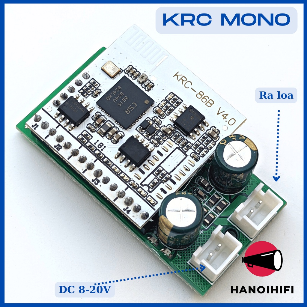 Mua Mạch khuếch đại âm thanh Bluetooth KRC Mono 30w TPA3110 Mạch DIY ...