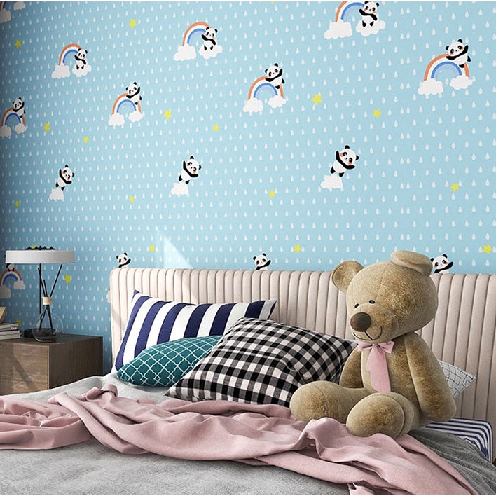 Decal dán tường, giấy dán tường mẫu hoạt hình,thiếu nhi siêu đẹp khổ 45cm