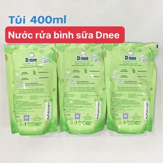 NƯỚC RỬA BÌNH SỮA DNEE ORGANIC 400ML, 600ML DATE MỚI NHẤT