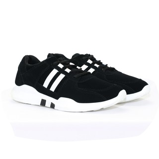 Giày Sport 2 sọc đen