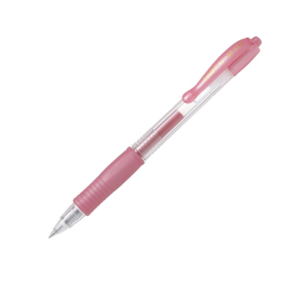 Bút Gel G-2 BL-G2-7-MP - Nhũ Hồng