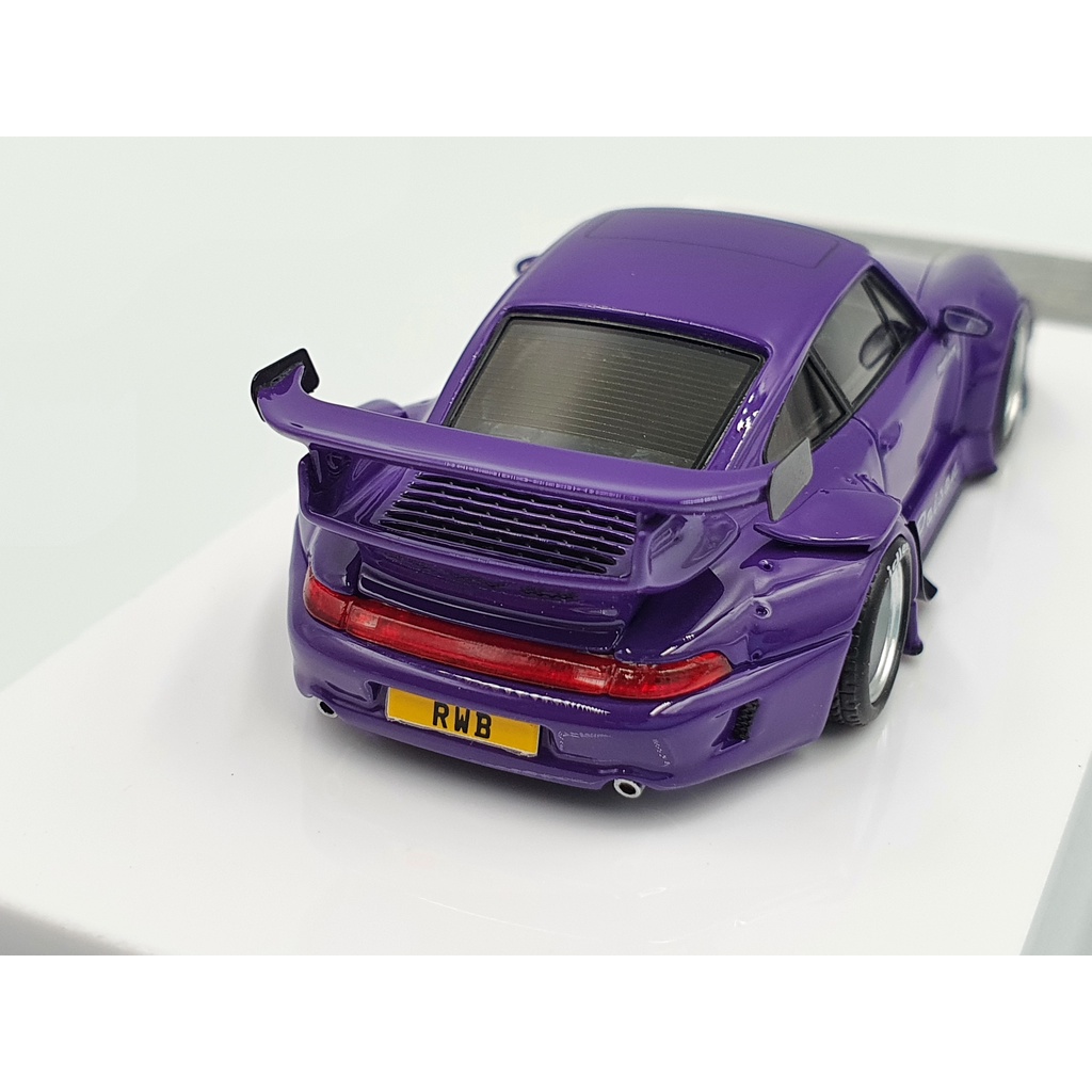 Xe Mô Hình Porsche RWB 991(993) &quot;Poison&quot; 1:64 Fuelme ( Tím )